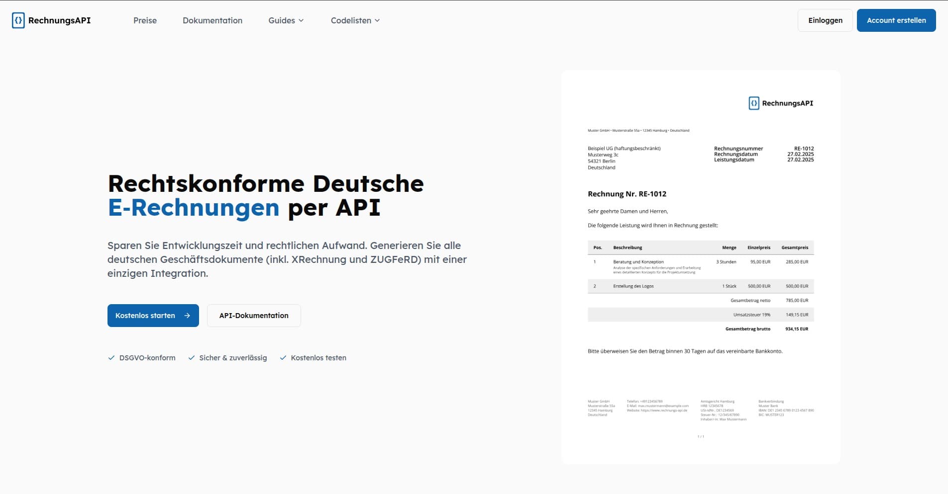 Rechnungs-API